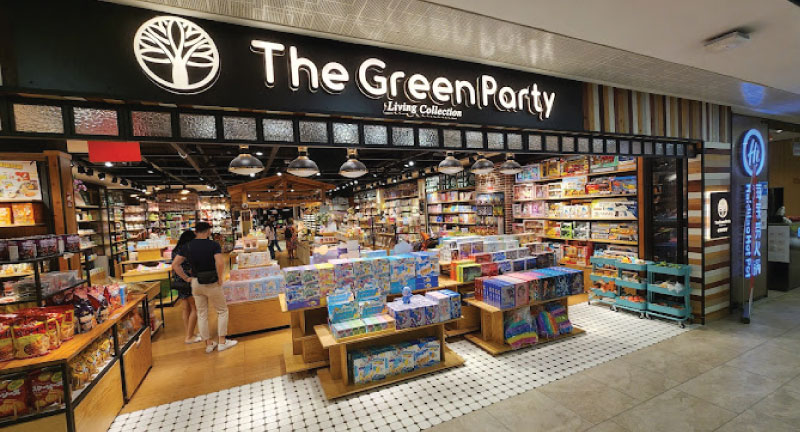 cheap shopping at the green party